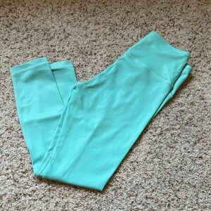 ZYIA Women's Mint Metallic Leggings